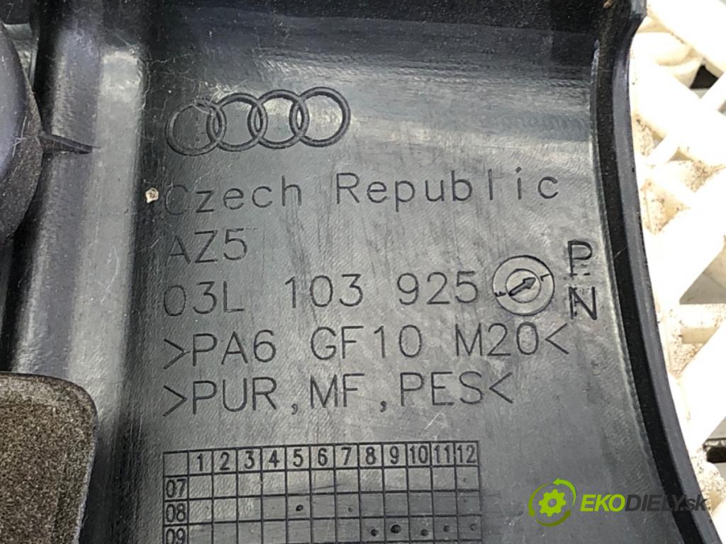 AUDI A5 8T coupe 2010 125 kW 2.0 TDI 1968 kryt motora 03L103925P (Kryty motora)