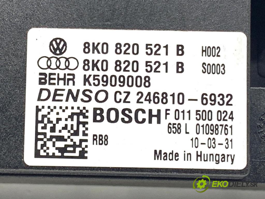 AUDI A5 8T coupe 2010 125 kW 2.0 TDI 1968 Odpor, rezistor kúrenia vzduchu 8K0820521B (Odpor (rezistor) kúrenia)