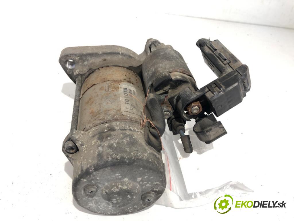 TOYOTA AVENSIS T27 Kombi 2009 93 kW 2.0 D-4D (ADT270_) 1998 startér 28100-0R010 (Startéry)
