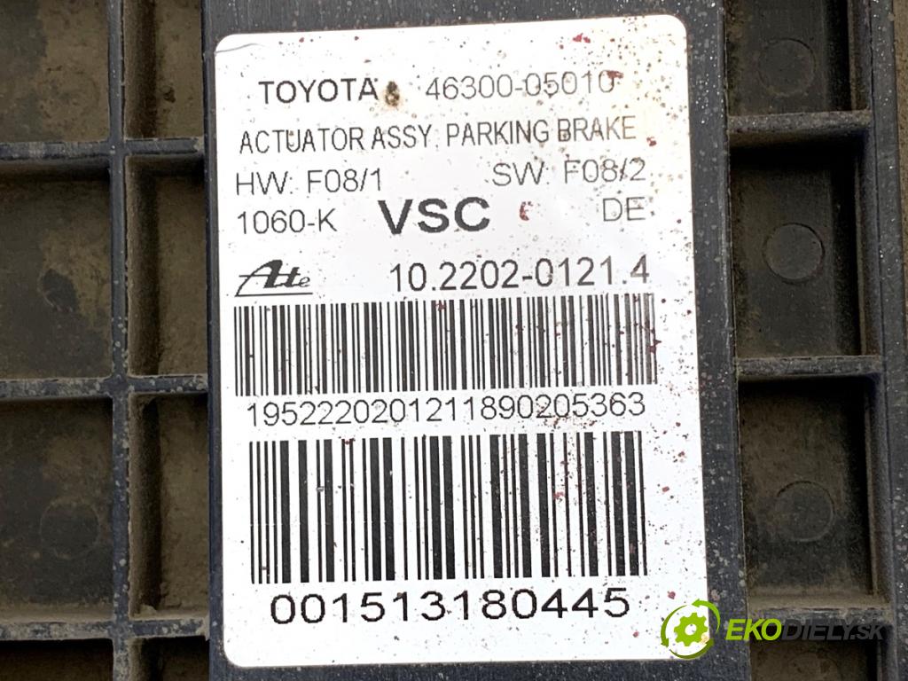 TOYOTA AVENSIS T27 Kombi 2009 93 kW 2.0 D-4D (ADT270_) 1998 BRZDA: ručný elektrický 46300-05010 (Ručná brzda)