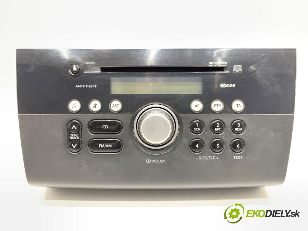 SUZUKI SWIFT III liftback 2006 67 kW 1.3 (RS 413) 1328 RADIO 39101-62J3 (Audio zariadenie)