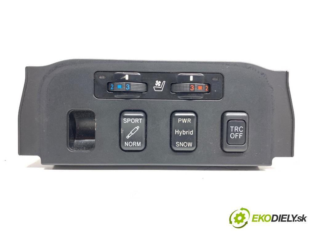 LEXUS GS sedan 2006 218 kW 450h (GRS191_, GWS191_) 3456 Prepínač ohrievania, vyhrievania sedačky 58919-30040 (Prepínacie páčky pod volantom)
