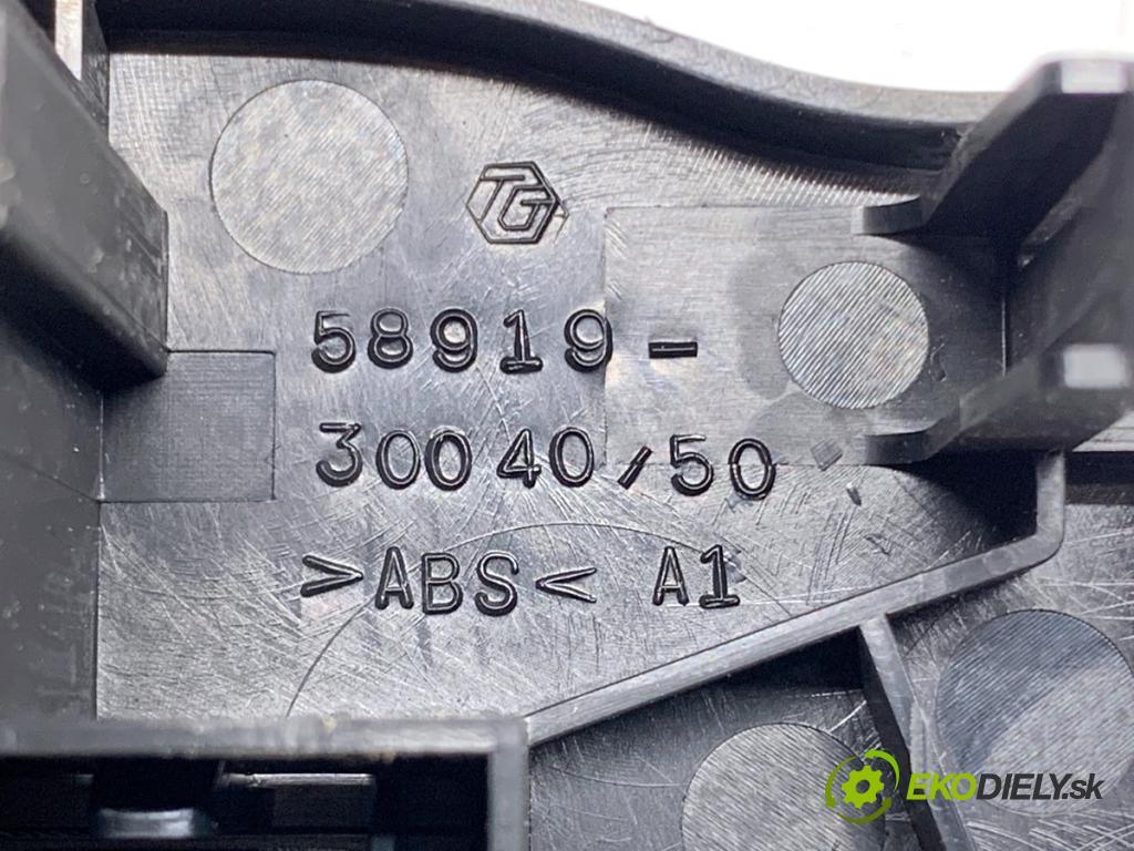 LEXUS GS sedan 2006 218 kW 450h (GRS191_, GWS191_) 3456 Prepínač ohrievania, vyhrievania sedačky 58919-30040 (Prepínacie páčky pod volantom)