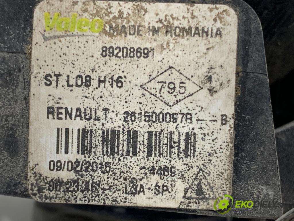 RENAULT CLIO IV liftback 2015 55 kW 1.5 dCi 75 1461 hmlové svetlo, hmlovka levý přední část 261500097R