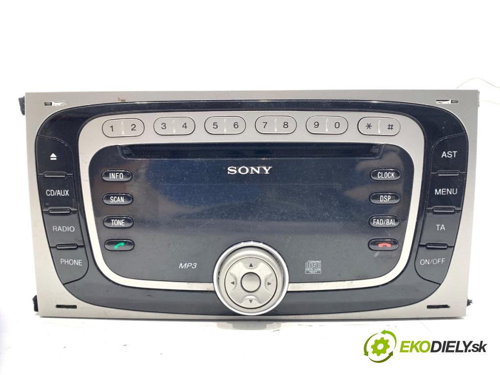 FORD KUGA I SUV 2010 103 kW 2.0 TDCi 4x4 1997 RADIO 6M2F-18C821-AG (Audio zariadenie)