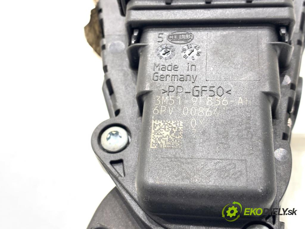 FORD KUGA I SUV 2010 103 kW 2.0 TDCi 4x4 1997 Potenciometer plynu 3M51-9F836-AH (Potenciometer plynového pedálu)