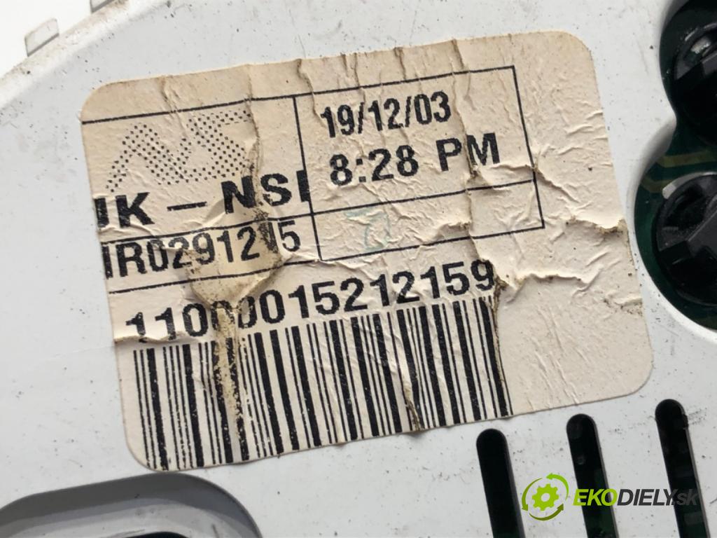 HONDA CIVIC VII liftback 2004 66 kW 1.4 iS (EP1) 1396 Prístrojovka HR0291215 (Prístrojová doska)