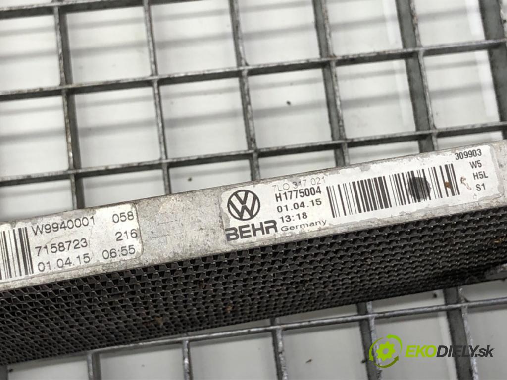 VW GOLF VIII liftback 2022 96 kW 1.5 TSI 1495 Chladič oleja prevodovky 7L0317019D