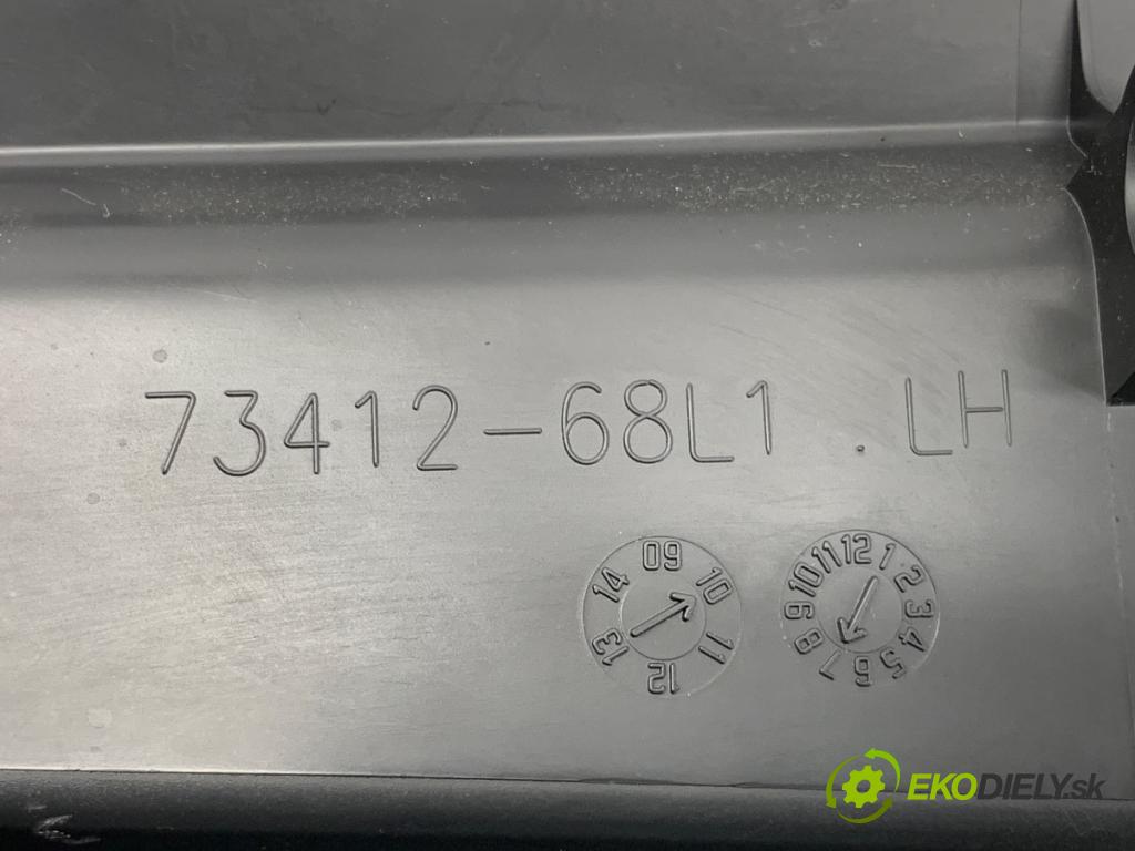 SUZUKI SWIFT IV liftback 2010 69 kW 1.2 (AZH 412) 1242 Priehradka, kastlík spolujazdca 73412-68L1 (Priehradka (kastlík))