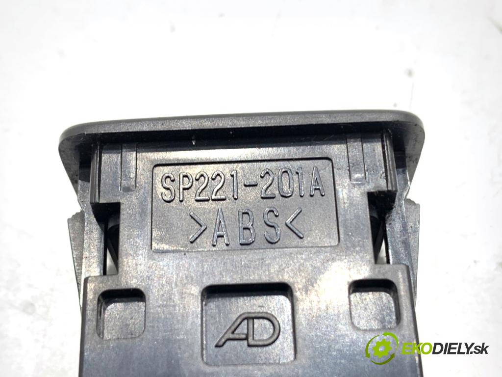 SUZUKI SWIFT IV liftback 2010 69 kW 1.2 (AZH 412) 1242 Prepínač ohrievania, vyhrievania sedačky SP221-201A (Prepínacie páčky pod volantom)