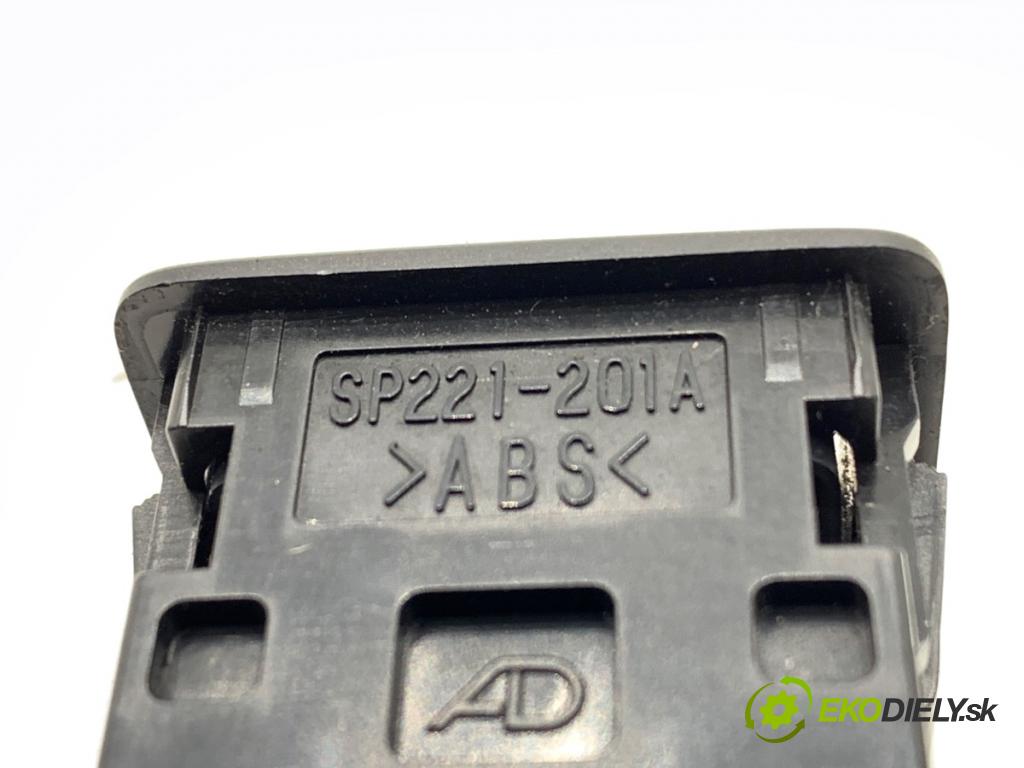SUZUKI SWIFT IV liftback 2010 69 kW 1.2 (AZH 412) 1242 Prepínač ohrievania, vyhrievania sedačky SP221-201A (Prepínacie páčky pod volantom)