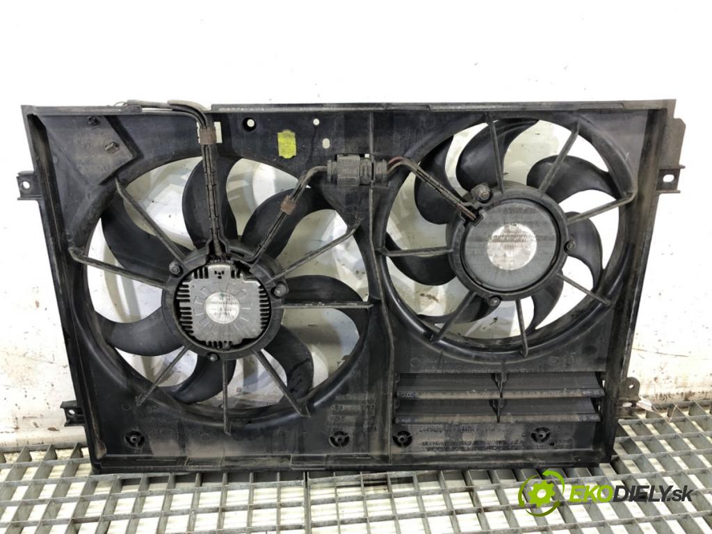 VW PASSAT CC B6 coupe 2009 118 kW 1.8 TSI 1798 Ventilátor klimatizácie 1K0121223 (Ventilátor chladiča klimatizácie)