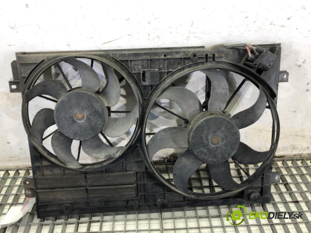 VW PASSAT CC B6 coupe 2009 118 kW 1.8 TSI 1798 Ventilátor klimatizácie 1K0121223 (Ventilátor chladiča klimatizácie)