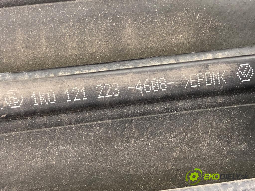 VW PASSAT CC B6 coupe 2009 118 kW 1.8 TSI 1798 Ventilátor klimatizácie 1K0121223 (Ventilátor chladiča klimatizácie)