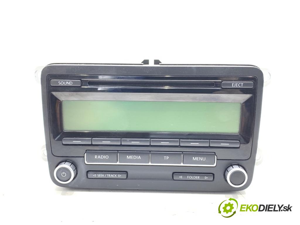 VW PASSAT CC B6 coupe 2009 118 kW 1.8 TSI 1798 RADIO 1K0035186AA (Audio zariadenie)
