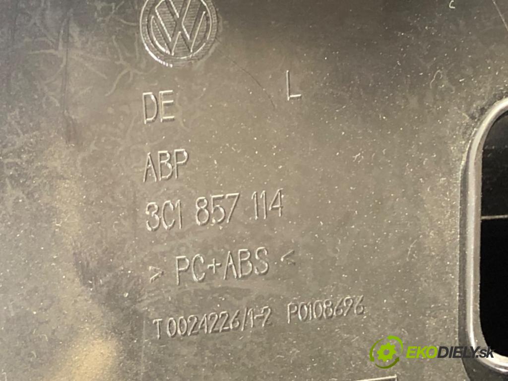 VW PASSAT CC B6 coupe 2009 118 kW 1.8 TSI 1798 Priehradka, kastlík spolujazdca 3C1857114 (Priehradka (kastlík))