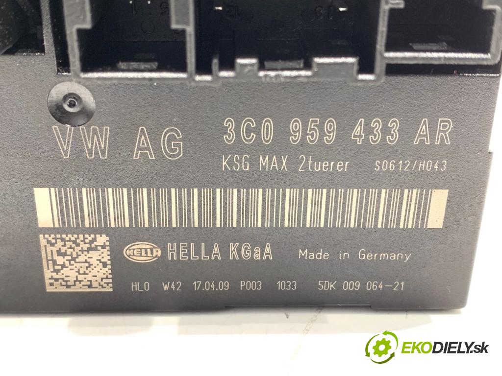 VW PASSAT CC B6 coupe 2009 118 kW 1.8 TSI 1798 Modul komfortu 3C0959433AR (Modul komfortu)