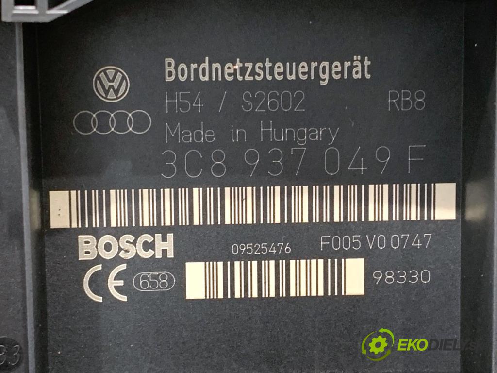VW PASSAT CC B6 coupe 2009 118 kW 1.8 TSI 1798 Modul BORDNETZ 3C8937049F (Riadiaca jednotka ostatné)