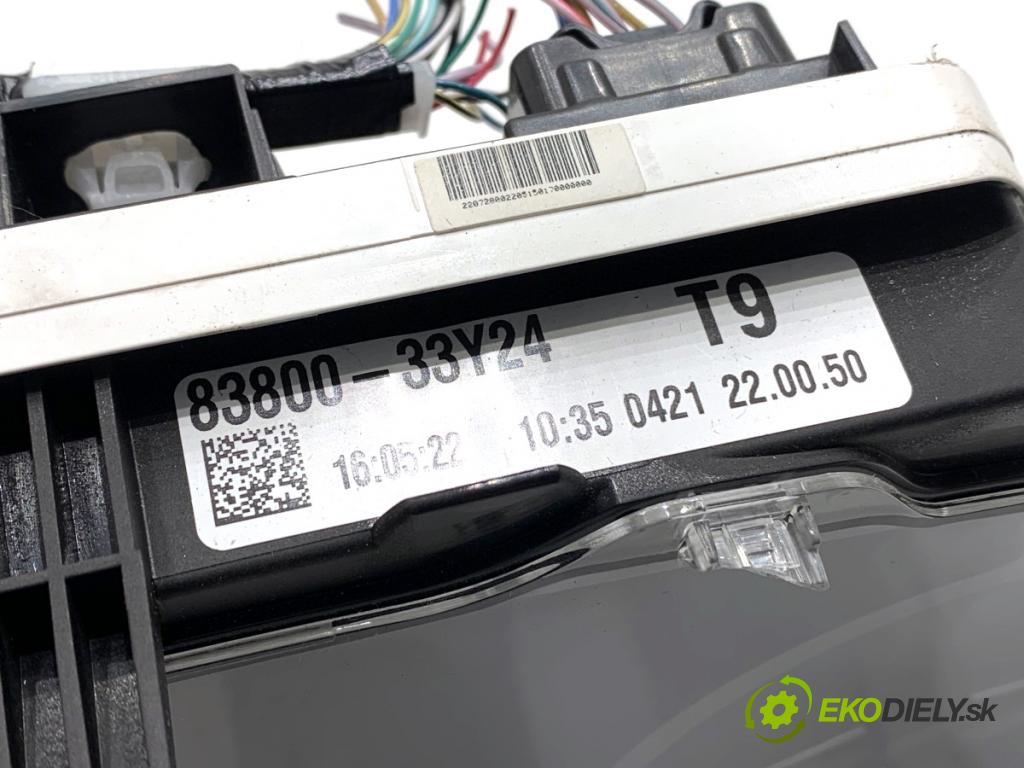 TOYOTA CAMRY sedan 2022 131 kW 2.5 Hybrid (AXVH71_) 2487 prístrojovka 83800-33Y24 (Přístrojové desky, displeje)