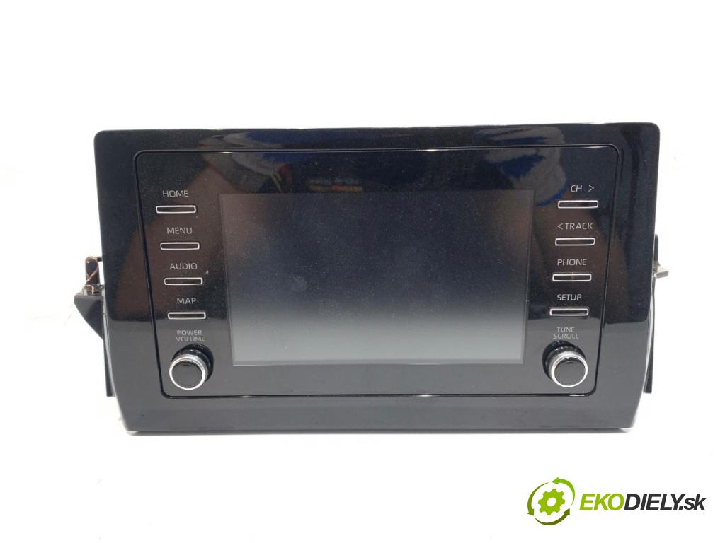 TOYOTA CAMRY sedan 2022 131 kW 2.5 Hybrid (AXVH71_) 2487 RADIO Dislpej 86140-33J51