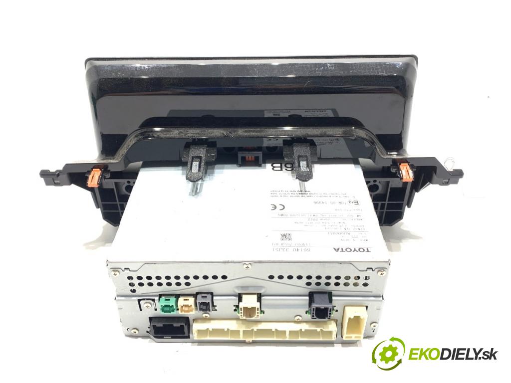 TOYOTA CAMRY sedan 2022 131 kW 2.5 Hybrid (AXVH71_) 2487 RADIO Dislpej 86140-33J51