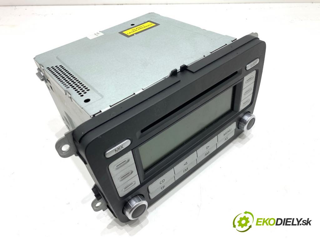 VW GOLF PLUS V liftback 2006 77 kW 1.9 TDI 1896 RADIO 5M0035186B (Audio zariadenie)