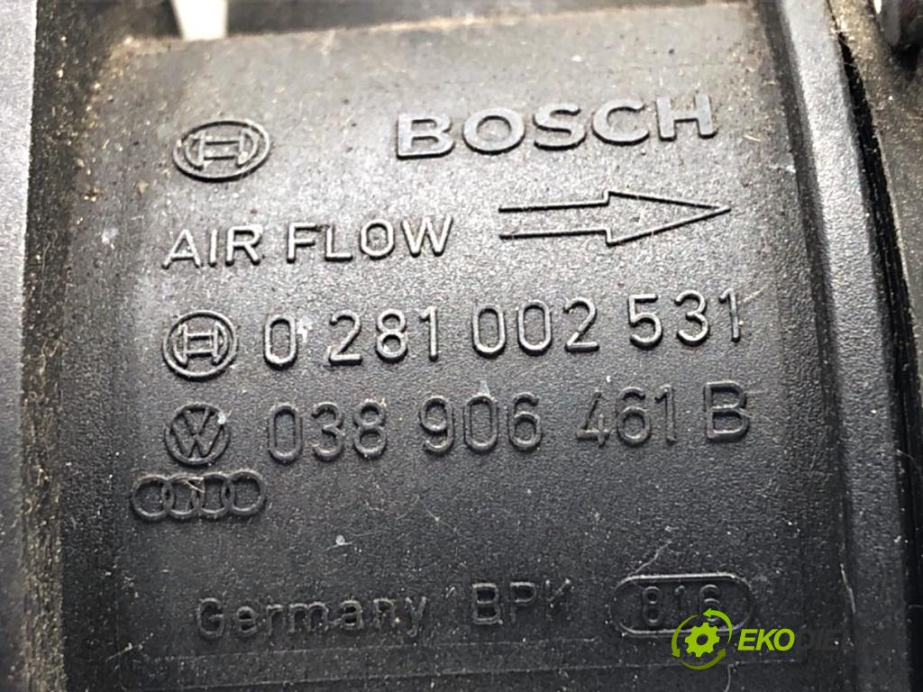 VW GOLF PLUS V liftback 2006 77 kW 1.9 TDI 1896 Váha vzduchu 038906461B 0281002531 (Váha vzduchu)