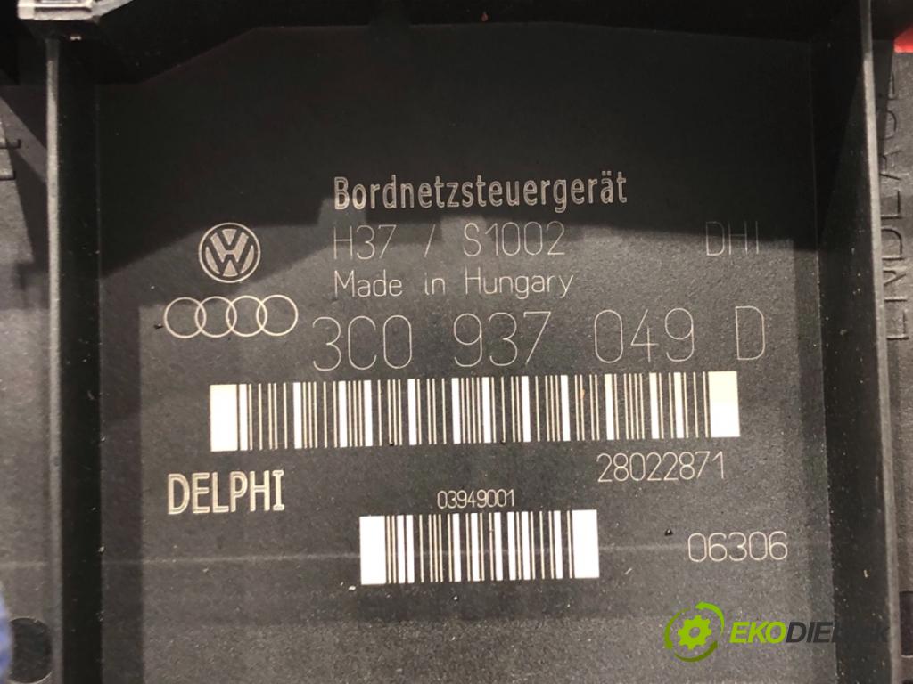 VW GOLF PLUS V liftback 2006 77 kW 1.9 TDI 1896 Modul BORDNETZ 3C0937049D (Riadiaca jednotka ostatné)