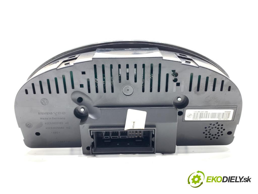 VW GOLF PLUS V liftback 2006 77 kW 1.9 TDI 1896 Prístrojovka A2C53023102 (Prístrojová doska)