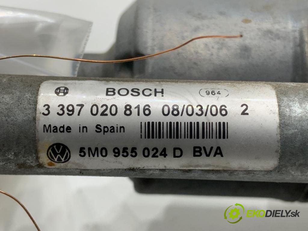 VW GOLF PLUS V liftback 2006 77 kW 1.9 TDI 1896 mechanismus stěračů pravý přední část 5M0955024D