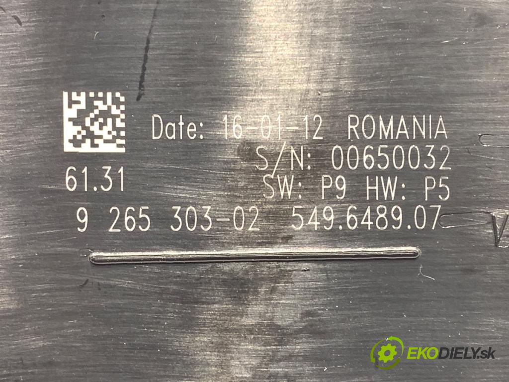 BMW F20 liftback 2012 100 kW 116 i 1598 spínač světel 9265303