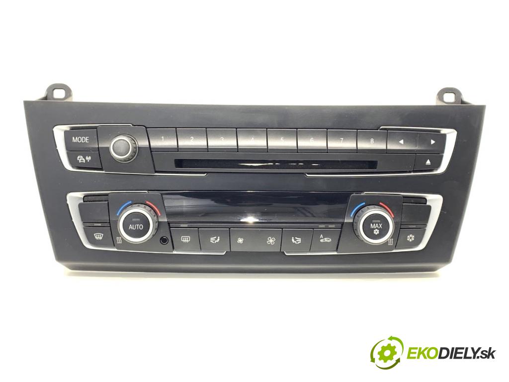 BMW F20 liftback 2012 100 kW 116 i 1598 Panel ovládania kúrenia 9207197 (Prepínacie páčky pod volantom)