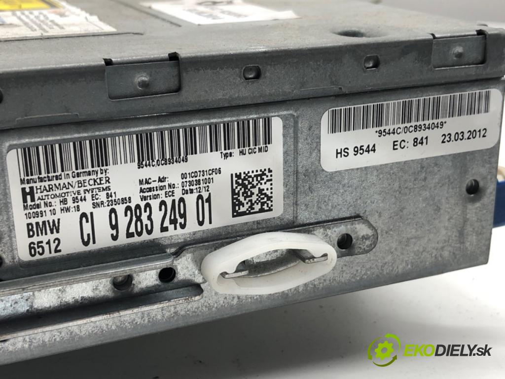 BMW E84 SUV 2013 135 kW xDrive 20 d 1995 RADIO 9283249 (Audio zariadenie)