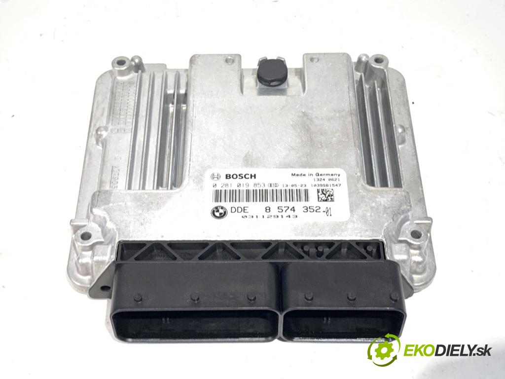 BMW E84 SUV 2013 135 kW xDrive 20 d 1995 riadiaca jednotka Motor 8574352 0281019853 (Riadiaca jednotka)
