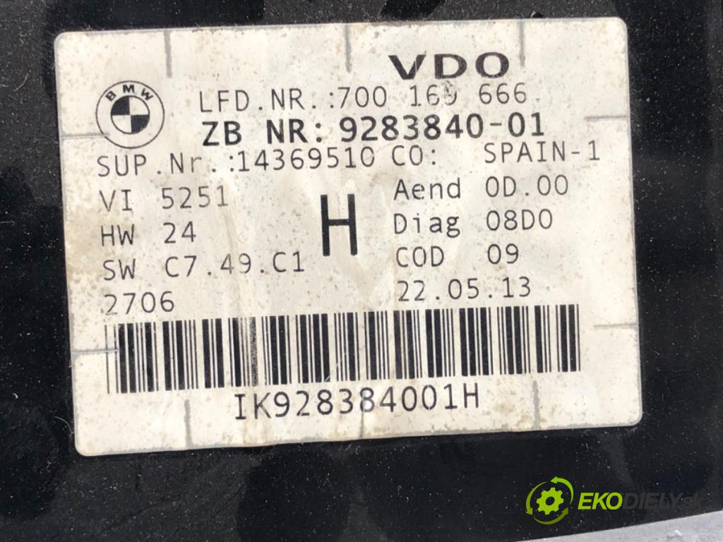 BMW E84 SUV 2013 135 kW xDrive 20 d 1995 Prístrojovka 9283840 (Prístrojová doska)