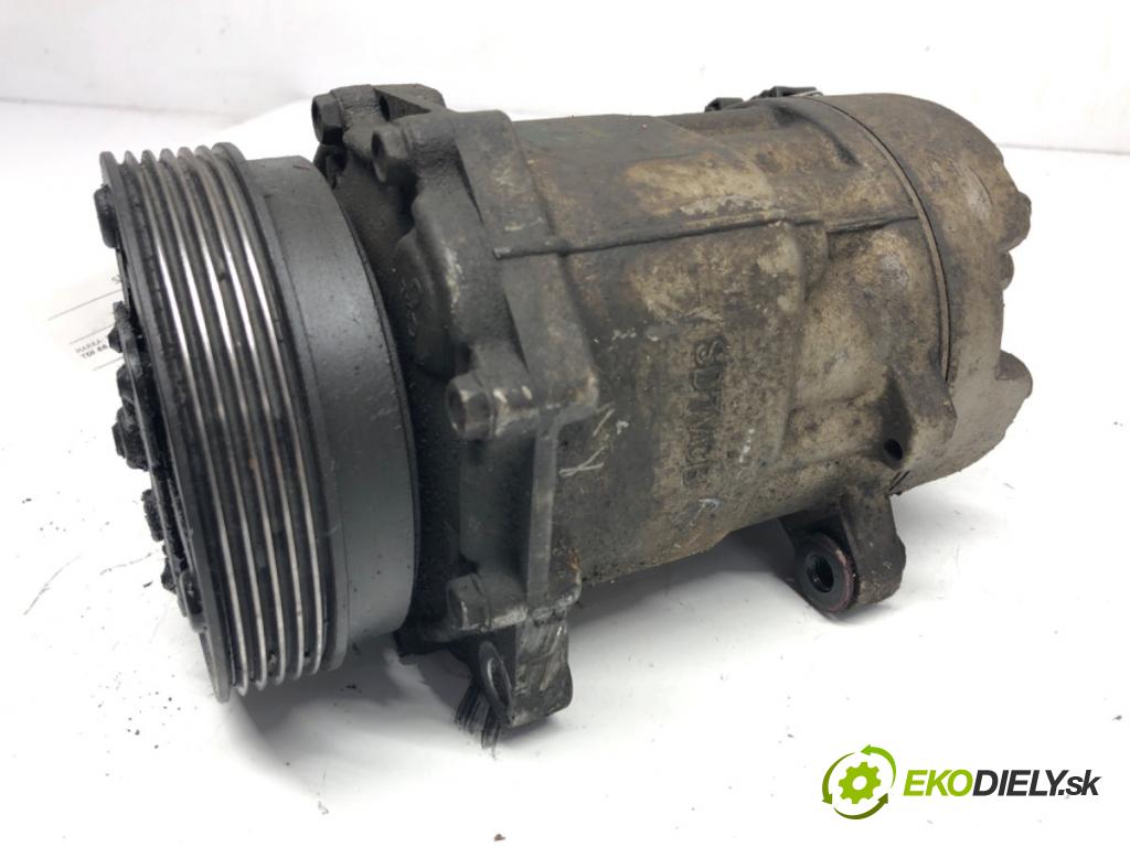 VW NEW BEETLE liftback 1999 66 kW 1.9 TDI 1896 kompresor klimatizace 1J0820803A (Kompresory)