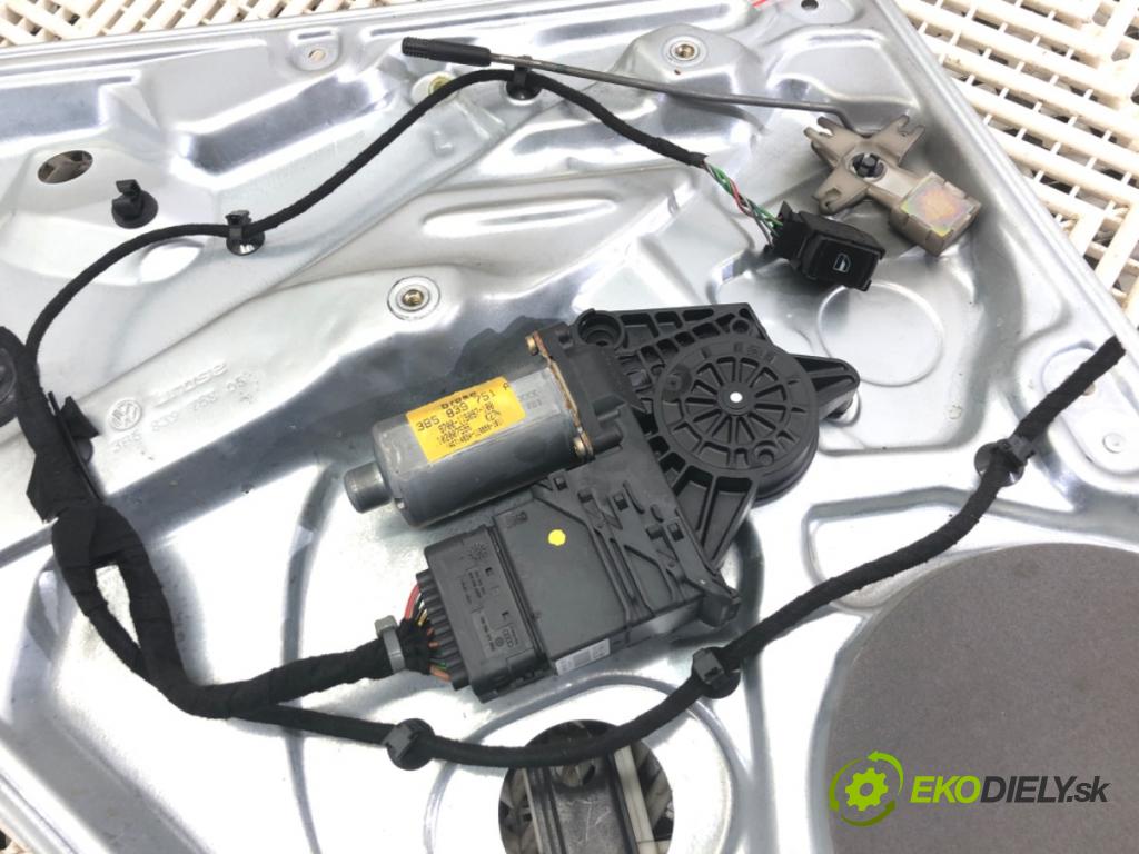 VW PASSAT B5 sedan 1997 81 kW 1.9 TDI 1896 mechanismus okna levý zadní část 3B5839755