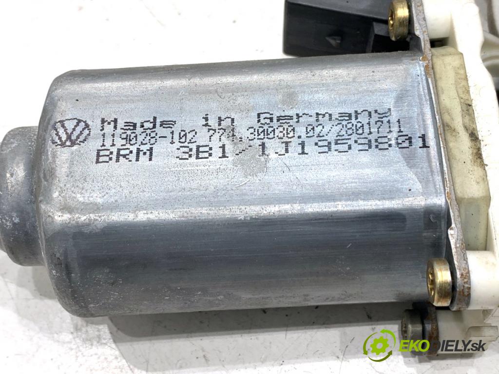 VW PASSAT B5 sedan 1997 81 kW 1.9 TDI 1896 mechanismus okna levý přední část 1J1959801