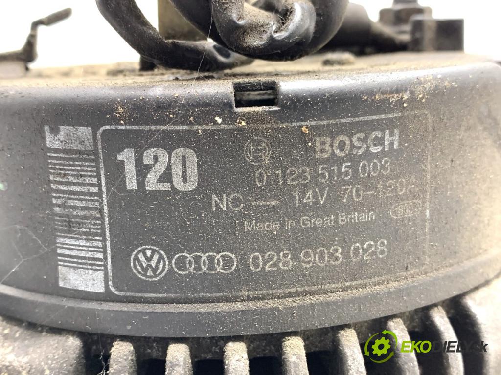 VW PASSAT B5 sedan 1997 81 kW 1.9 TDI 1896 Alternátor 028903028 0123515003 (Alternátor)