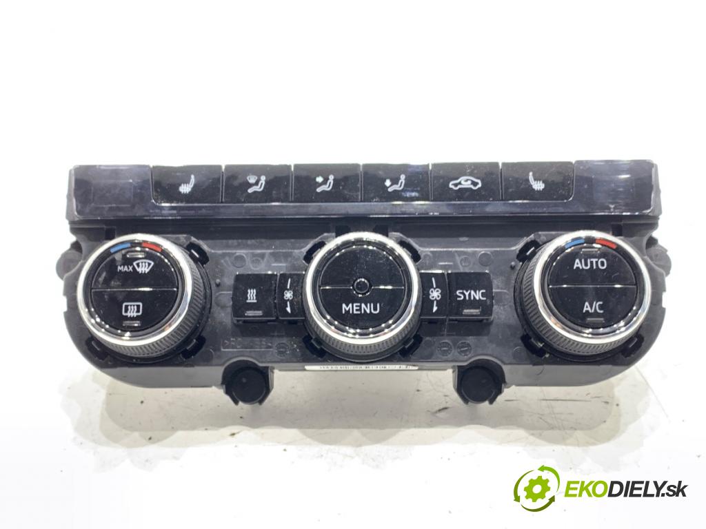 SKODA KODIAQ SUV 2021 147 kW 2.0 TDI 4x4 1968 Panel ovládania kúrenia 5HB014807 (Prepínacie páčky pod volantom)
