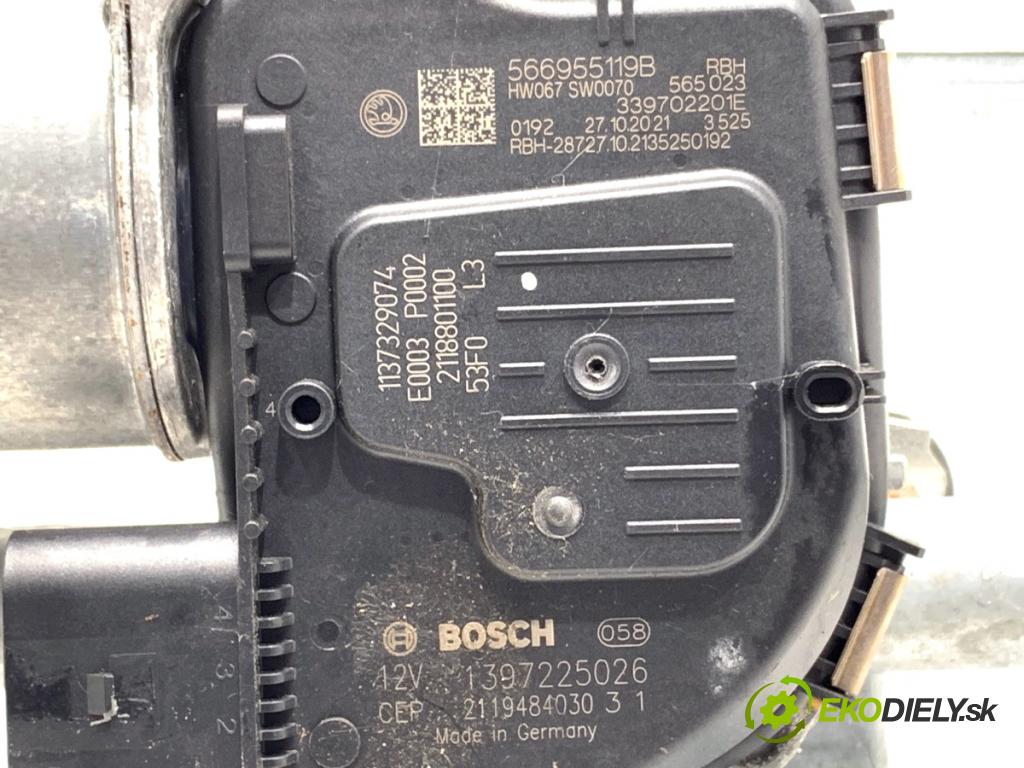 SKODA KODIAQ SUV 2021 147 kW 2.0 TDI 4x4 1968 Mechanizmus stieračov predný 566955119B (Motorček stieračov predný)