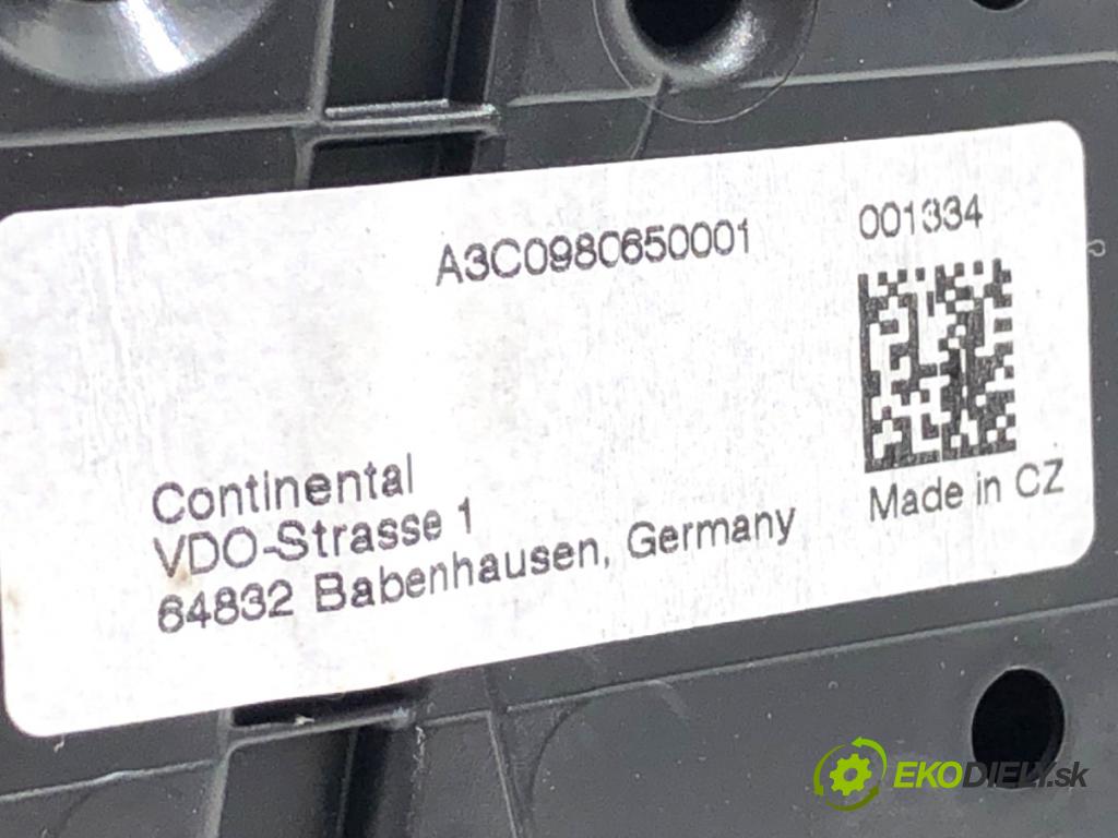 SKODA KODIAQ SUV 2021 147 kW 2.0 TDI 4x4 1968 Prístrojovka 565920751E (Prístrojová doska)