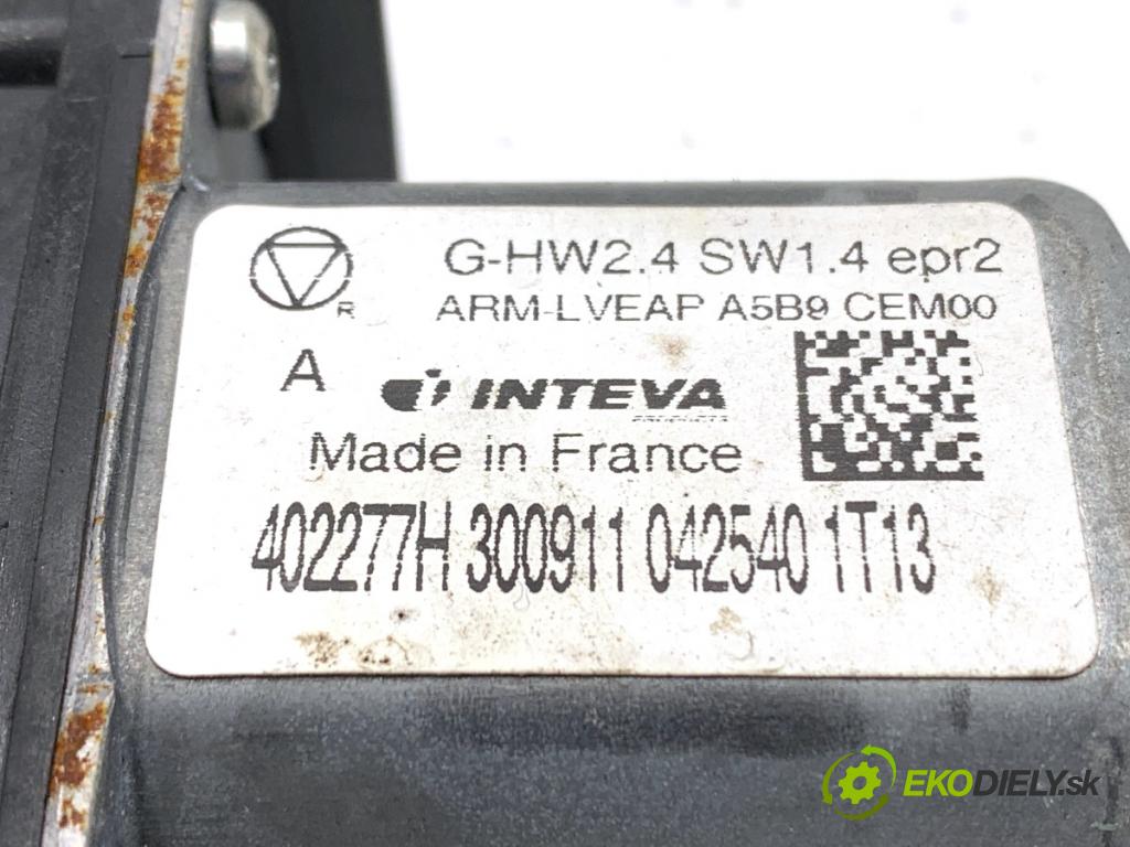 CITROEN C4 II liftback 2011 68 kW 1.6 HDi 90 1560 Mechanizmus okna ľavy predný 402277H