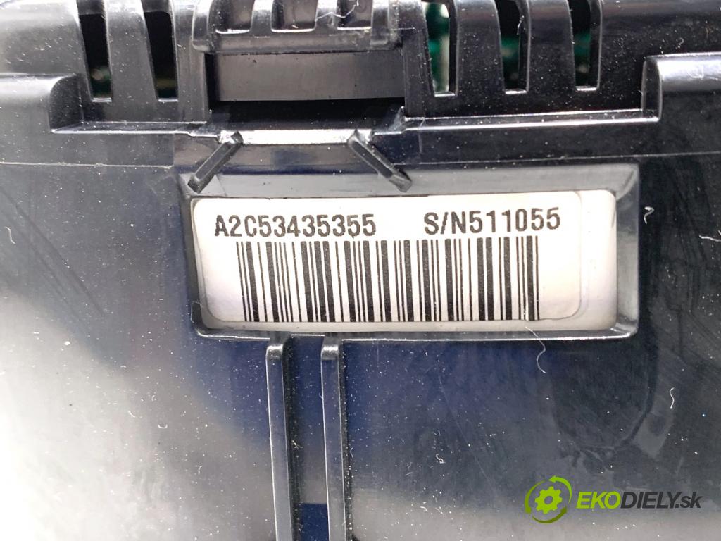 CITROEN C4 II liftback 2011 68 kW 1.6 HDi 90 1560 Prístrojovka A2C53435355 (Prístrojová doska)