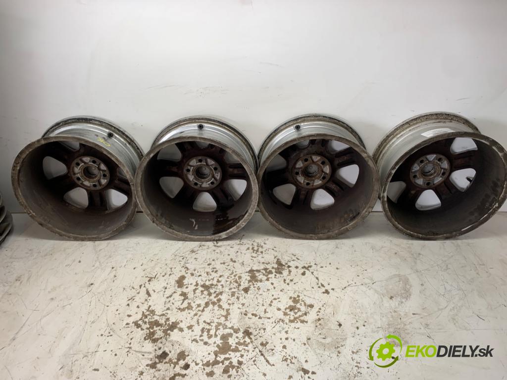 VW GOLF PLUS V liftback 2006 77 kW 1.9 TDI 1896 disky hliníkové 16 5X112 6,5J CENTR: 57,1 ET50 1T0601025C