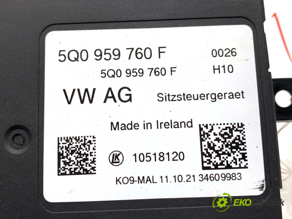 SKODA KODIAQ SUV 2021 147 kW 2.0 TDI 4x4 1968 Modul sedačky 5Q0959760F