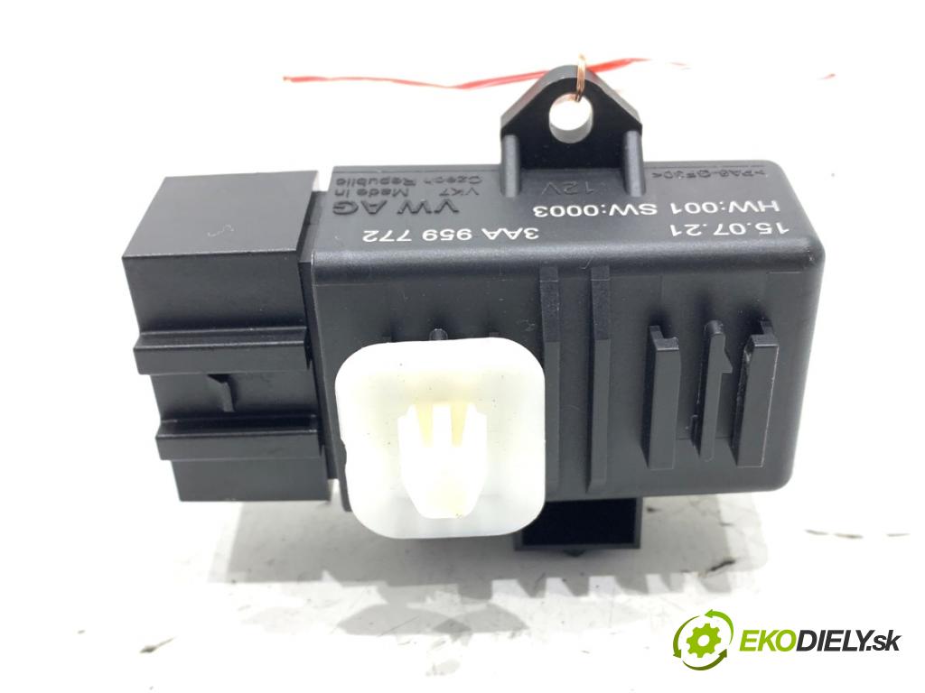 SKODA KODIAQ SUV 2021 147 kW 2.0 TDI 4x4 1968 Modul vyhrievania sedačky 3AA959772