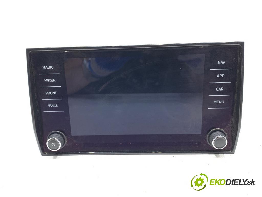 SKODA KAROQ SUV 2019 140 kW 2.0 TSI 4x4 1984 RADIO 565919605B (Audio zariadenie)