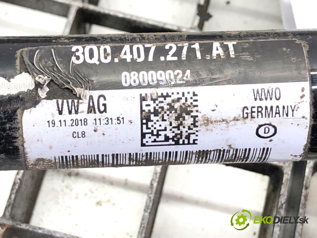 SKODA KAROQ SUV 2019 140 kW 2.0 TSI 4x4 1984 Poloos ľavy predný 3Q0407271AT