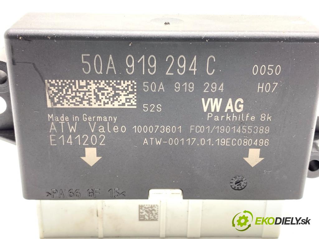 SKODA KAROQ SUV 2019 140 kW 2.0 TSI 4x4 1984 Modul PDC 5QA919294C (Riadiaca jednotka ostatné)